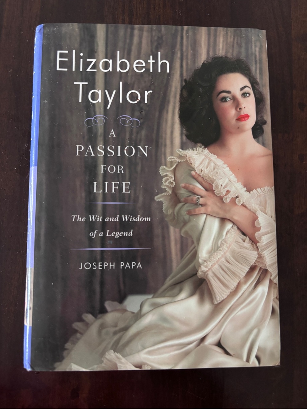 Elizabeth Taylor A Passion for Life - book